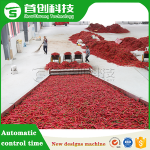 Sécheur à bande automatique pour piments rouges séchés, capacité de 1 à 50 tonnes, machine de séchage pour piments rouge, piments <span class=keywords><strong>alligator</strong></span>, piments fantômes - Product Image 5