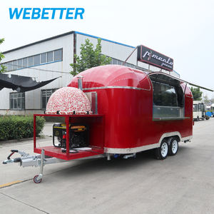 WEBETTER kaliteli mobil mutfak barbekü Fast Food römork tam donanımlı abd standart Remorque gıda kamyon ile tam mutfak - Product Image 3