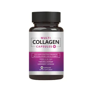 2023 capsules de collagène marin anti-âge Offre Spéciale collagène congelé 2 en 1 capsules de peptide de collagène hyaluronique blanchissant