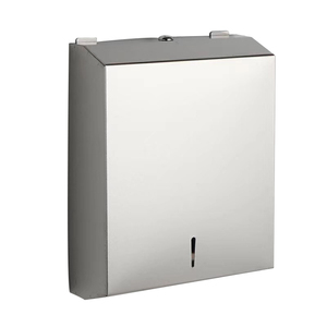 Oro rosa in acciaio inox di modo lungo rettangolo Z piega verticale del supporto di carta igienica rotolo - Product Image 4
