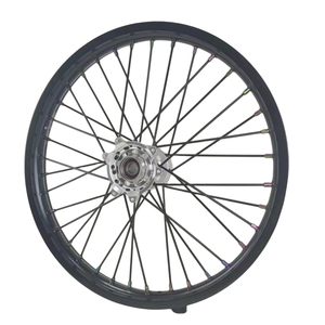 Dirt Bike MX <span class=keywords><strong>Enduro</strong></span> Moto Roues Jantes Set Fit <span class=keywords><strong>KTM</strong></span> <span class=keywords><strong>125</strong></span> 250 <span class=keywords><strong>EXC</strong></span> SX XCF XC-F 2003-2023 Cast Silver Hubs - Product Image 2