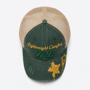 Wholesale Custom Logo Flat Embroidered Washed Denim 6 Panel Baseball Cap Vintage Dad <b>Hat</b> Gorras Manufacturer - Product Image 5