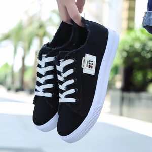 Chaussures de course et de tennis pour femmes, respirantes et tendance, à semelle plate, décontractées et confortables, chaussures de sport pour la marche - Product Image 6