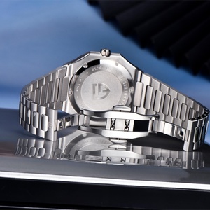 Montre à quartz de luxe pour homme PAGANI DESIGN YS019, nouvelle montre carrée avec cristal saphir, mouvement japonais, acier inoxydable - Product Image 4
