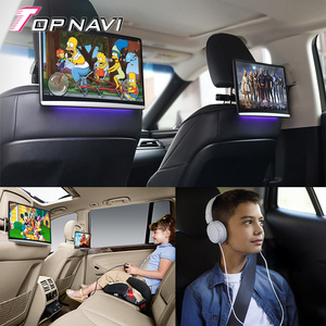 Display pubblicitario Taxi schermo di intrattenimento sedile posteriore monitor poggiatesta auto android