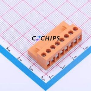 JL396-39608O01 Plug-in Terminal Block P=3.96mm Connector ( Connector Type: Plug )( Construction: 1x8P )( Pitch: 3.96mm ) - Product Image 1