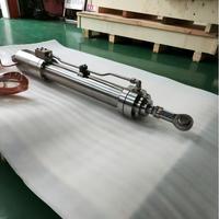Cilindro de Presión de Aceite Subacuático de Doble Acción, de Acero Inoxidable 316 de Alta Eficiencia, Cromado Duro, Personalizado, Bajo Mantenimiento