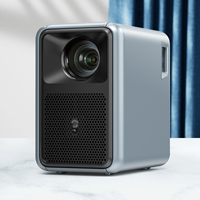 Vente en gros d'usine, projecteur LED intelligent mini vidéo natif 1080p, 4k, Android 9.0, système de cinéma maison, Wifi, LED, LCD