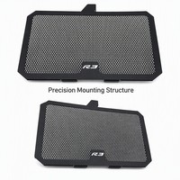 Protector de Radiador para Yamaha YZF R25 R3 2014-2020, Rejilla Protectora, Piezas de Refrigeración para Motocicleta, MOQ 5