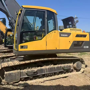 Usado VOLVO 21 Ton 22 Ton excavadora mediana EC220D EC210B EC210C EC210CL EC220E EC220DL EC210LC excavador tractor de excavación stock - Product Image 1