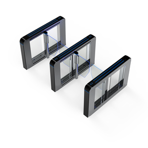 Quản Lý Kiểm Soát Lối Vào Swing Door Cổng Barrier Kiểm Soát Truy Cập Cửa Quay Cổng Tốc Độ Với Acrylic Swing Door - Product Image 6