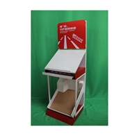 Suporte de exposição para pés de automóvel, qualidade garantida, preço adequado, branco, metal, lojas de exibição