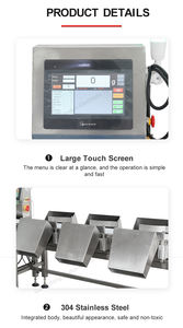 Ganzes Huhn Sortieren Gewicht Sortiermaschine Lebensmittel Waage Fisch, Hühner flügel, Gefrorene Garnelen Sortiermaschine - Product Image 6