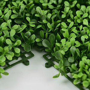 Artificial Vertical Garden Tile Dense Green Foliage <b>Wall</b> <b>Panel</b> UV Resistant Decorative Greenery Mat for Indoor - Product Image 2