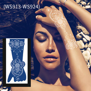 Vente en gros de pochoirs pour écran au henné autocollant de <span class=keywords><strong>tatouage</strong></span> temporaire maquillage main bras indonésien étanche faux <span class=keywords><strong>tatouage</strong></span> temporaire - Product Image 1