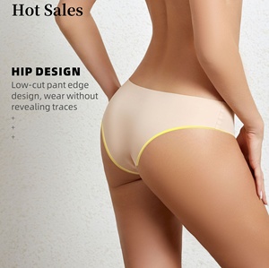 <strong>Tangas</strong> Hot Popular Customized <strong>Briefs</strong> Hipster Underwear Slimming Breathable Seamless Thongs Panties for <strong>Women</strong> - Product Image 2