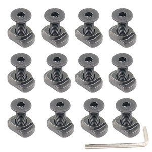 Kit de Tuercas en T de Acero al Carbono de Alta Resistencia Personalizado de Fábrica para Montaje de Óptica de Punto Rojo en Equipo de Caza y Actividades al Aire Libre - Product Image 4