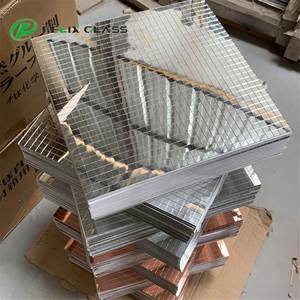 Tuile de mosaïque en verre rose rose, écran d'affichage industriel réfléchissant auto-adhésif, 10x10, imperméable, anti-UV - Product Image 2