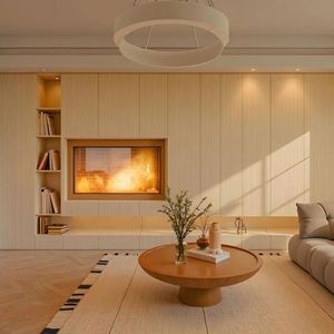 Rendu 3D de style minimaliste en bois pour les projets de maisons et d'appartements, pour la conception d'intérieur de salles de bain dans les hôtels et les villas - Product Image 3