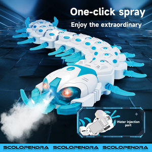 ของเล่นแมงป่องบังคับวิทยุอัจฉริยะ LK Toys ของเล่นไฟฟ้าเรืองแสงแบบชาร์จได้ <span class=keywords><strong>พ่น</strong></span>ละอองน้ำ พร้อมระบบเสียงและแสง วัสดุพลาสติก ระยะควบคุม 30 เมตร - Product Image 2