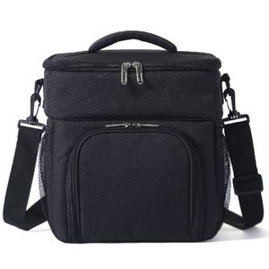 Sac isotherme alimentaire d'extérieur personnalisable JX107, sac isotherme carré en aluminium épais, sac isotherme pour bière froide - Product Image 6