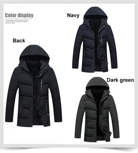 Good Quality <strong>Men</strong> Jacket Super Warm Thick <strong>Mens</strong> Winter Parkas <strong>Long</strong> <strong>Coats</strong> with Hood for Leisure <strong>Men</strong> Parka Plus - Product Image 4