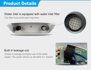 ETL CE chứng nhận 220V 5500W chất lượng cao tankless Máy nước nóng điện được xây dựng trong 24V im lặng Booster Máy bơm nước - Product Image 5