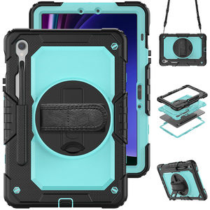 Étui pour <span class=keywords><strong>tablette</strong></span> avec <span class=keywords><strong>protection</strong></span> d'écran intégrée et bandoulière pour <span class=keywords><strong>Samsung</strong></span> <span class=keywords><strong>Galaxy</strong></span> <span class=keywords><strong>Tab</strong></span> S10 Lite/S10FE/S9 FE/S9 11 pouces, étui de <span class=keywords><strong>protection</strong></span> pour enfants - Product Image 5