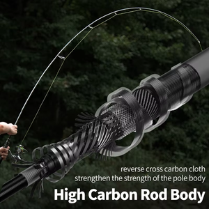 CHILENT SK Lure <b>Fishing</b> Rod 2 Sections1.9/2.1/2.4m High Quality M/ML Lightweight Long Shot Spinning Baitcasting Reel Rods - Product Image 5