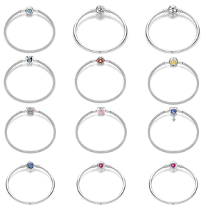 2025 nuovo di zecca originale di alta qualità 925 <span class=keywords><strong>argento</strong></span> universo stella fiume semplice braccialetto da <span class=keywords><strong>donna</strong></span> di lusso regalo all'ingrosso - Product Image 1