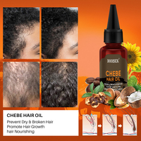 Nouveau Produit Chebe pour la croissance des cheveux Huile essentielle de fenugrec Huile de Karkar pour le renforcement des cheveux Huile capillaire aux herbes adivasi pour les pointes fourchues