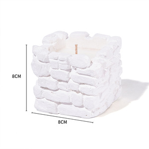 AIKUN <span class=keywords><strong>Ciment</strong></span> d'aromathérapie personnalisé Cire de soja blanche <span class=keywords><strong>Ciment</strong></span> Bougies en béton Bougie parfumée en cire de soja - Product Image 4