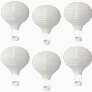 6 Faroles de Papel con Forma de Globo Aerostático, Decoración Colgante para Guardería/Tienda de Ropa Infantil/Tienda 4S, Decoración de Techo - Product Image 4
