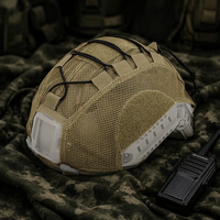 Casque tactique à aérations courtes, sécurité moto, extérieur, en aramide, couvre-casque rapide intégral