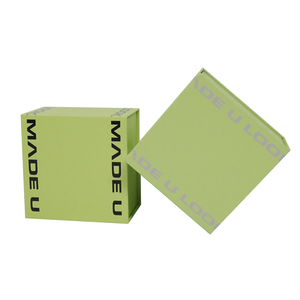 กล่องของขวัญกระดาษแข็งรูปทรงหนังสือแม่เหล็กสีเขียวพิมพ์โลโก้ UV ตามสั่ง - Product Image 6