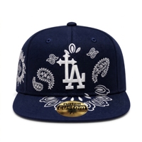 Nouvelles casquettes de baseball sportives à 5 panneaux avec logo Diamond Angel original, logo personnalisé, en daim, réglables avec fermeture snapback pour hommes