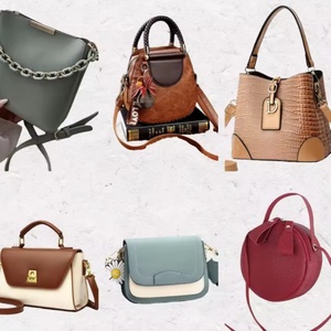 กระเป๋าหนังแบรนด์เนมมือสองคุณภาพดีสำหรับผู้หญิง ขายส่งแบบวินเทจ - Product Image 1