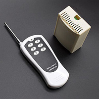 Module Récepteur de Relais Universel en Plastique Anti-Choc pour Télécommande Sans Fil 6 Canaux AC100V-240V avec Émetteur RF 433Mhz