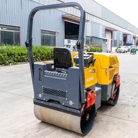 Mini compacteur dynamique de vibrateur de petit rouleau de route nouveau compacteur de rouleau de tambour simple de 1 tonne 3 tonnes vente pas cher
