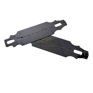 Services de fabrication sur mesure Welltop CNC pour l'usinage, la gravure et la découpe de feuilles de fibre de carbone 3k pour modèles d'aéronefs sans pilote - Product Image 3