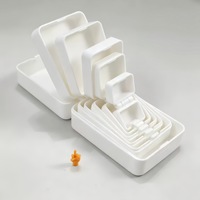 Boîte de rangement à anneaux imbriqués à 7 couches imprimée en 3D, mini tiroir portable pour bijoux et bibelots, organisateur avec logo personnalisé