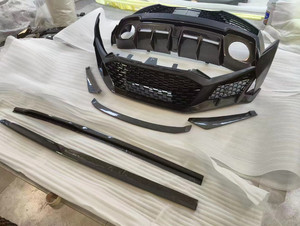 Kit carrosserie Audi R8 2016-2020 avec pare-chocs avant et arrière, phares et feux arrière mis à jour en 2022 - Nouveaux pare-chocs de voiture - Product Image 2