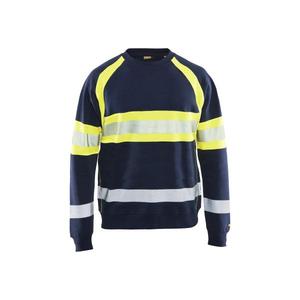 BLAKLADER - 335911588933XL Pull haute visibilité Bleu marine/jaune-EAN 7330509467176 HI-VIS WORKWEAR - Product Image 1