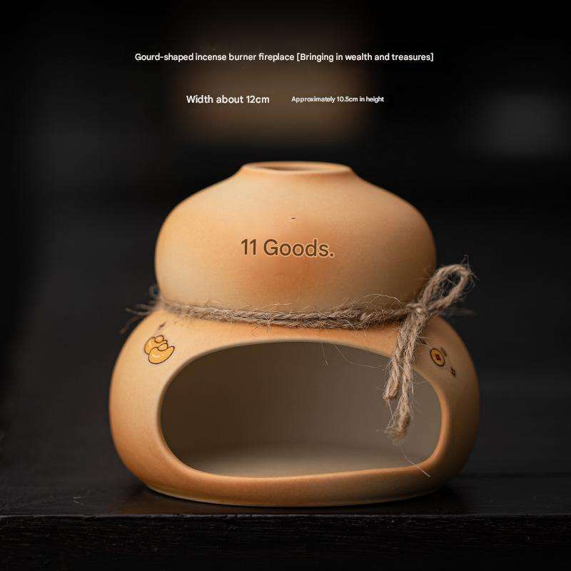 Gourd incense fireplace-recruiting wealth