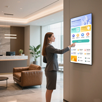 Monitores LED USB de Alta Definición Completa de 20, 21.5, 23, 23.8 y 24 Pulgadas para PC, Pantallas Táctiles Android Linux, Serie Empresarial Vertical, Nuevo