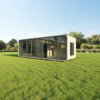Capsule Apple : Villa Capsule Spatiale Créative pour le Tourisme Culturel, Maison Intégrée pour le Camping, Bureau, Boutique, Maison Préfabriquée.