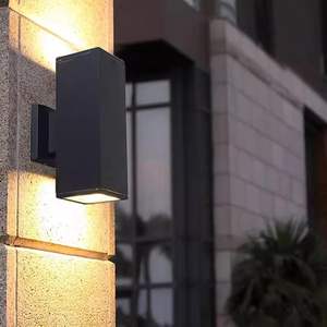 Vente en gros de luminaires muraux modernes pour l'extérieur, à éclairage vers le haut et vers le bas, pour la décoration de la maison, étanches IP54, pour la cour et le jardin - Product Image 2