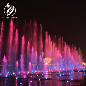 Fontaine de pont sec couronne d'eau populaire pour les terres souterraines musique et danse personnalisées spectacle de fontaine de terre sèche personnalisable - Product Image 3