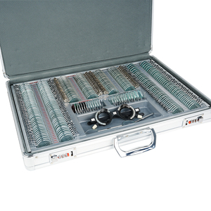 Aist Optics JS-266B Juego de Lentes de Prueba Profesional de 266 Piezas, Equipo de Optometría de Vidrio Óptico, Estuche de Aluminio - Product Image 6