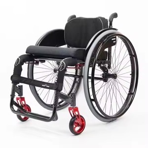 Silla de ruedas deportiva manual ligera para bádminton para suministros de terapia de rehabilitación - Product Image 1